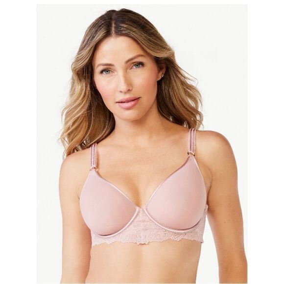 Sofia Vergara Full Coverage Lace Spacer Lightweight Comfy Bra 36B - Picture 6 of 7